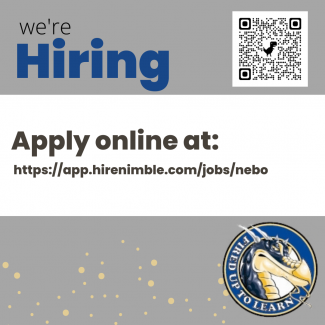 apply online at: https://app.hirenimble.com/jobs/nebo?internal=dHJ1ZQ%3D%3D